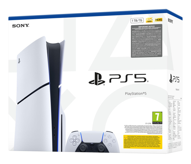 Sony PlayStation 5 Slim + DualSense Chrome Indigo - 1331521 - zdjęcie 7